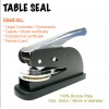Customise Embossing Business Corporate Common Seal/Table Seal/Legal Seal ( 2 Sizes Available)